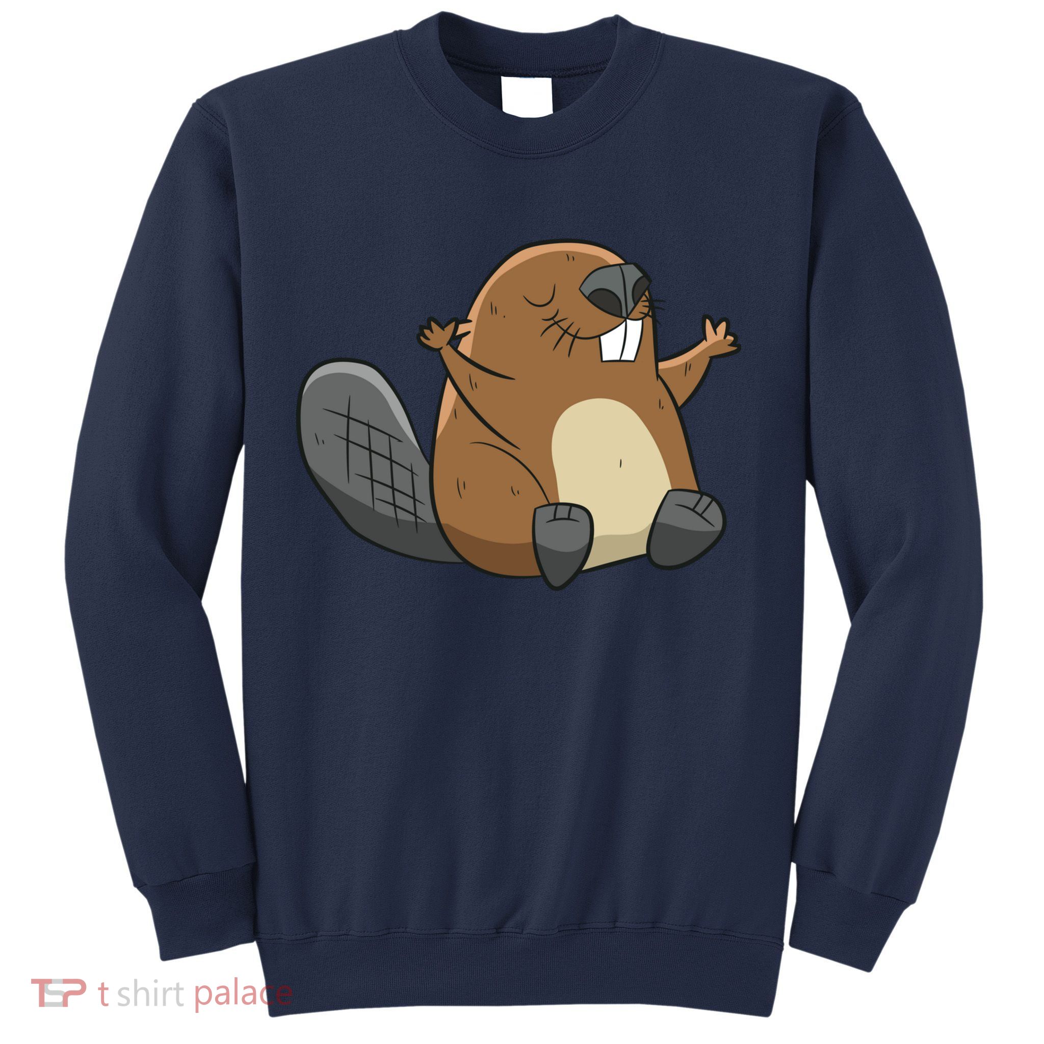 Rodent Beaver Funny Beaver Costume Cool Beaver Sweatshirt
