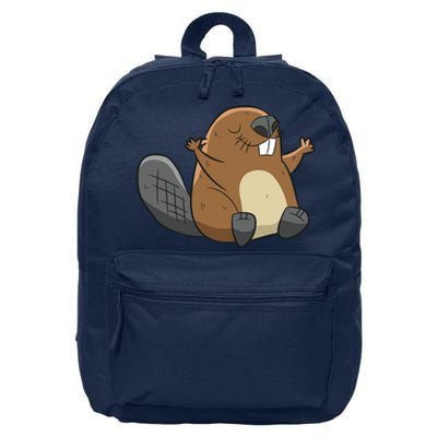 Rodent Beaver Funny Beaver Costume Cool Beaver 16 in Basic Backpack