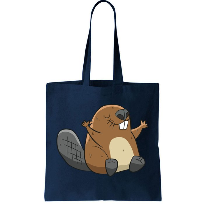 Rodent Beaver Funny Beaver Costume Cool Beaver Tote Bag