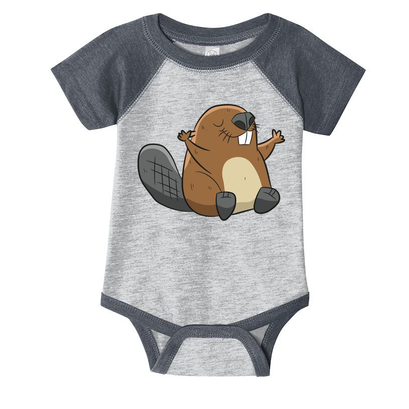 Rodent Beaver Funny Beaver Costume Cool Beaver Infant Baby Jersey Bodysuit