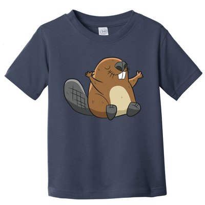 Rodent Beaver Funny Beaver Costume Cool Beaver Toddler T-Shirt