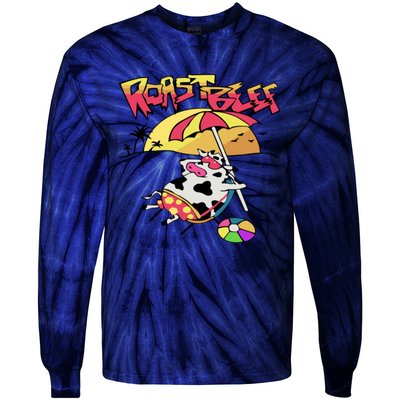 Roast Beef Funny Dustin Men Women Beef Roast Lover Tie-Dye Long Sleeve Shirt