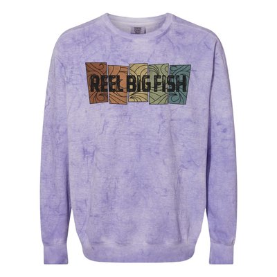 Reel Big Fish Retro Pattern Colorblast Crewneck Sweatshirt