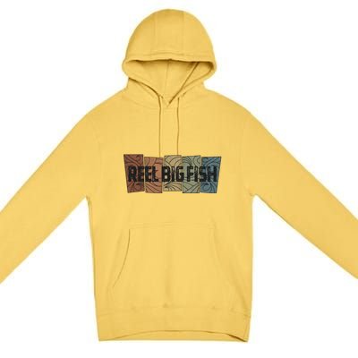 Reel Big Fish Retro Pattern Premium Pullover Hoodie