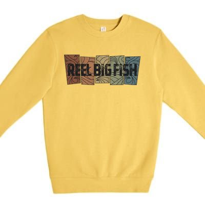 Reel Big Fish Retro Pattern Premium Crewneck Sweatshirt