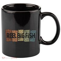 Reel Big Fish Retro Pattern 11oz C Handle Ceramic Mug