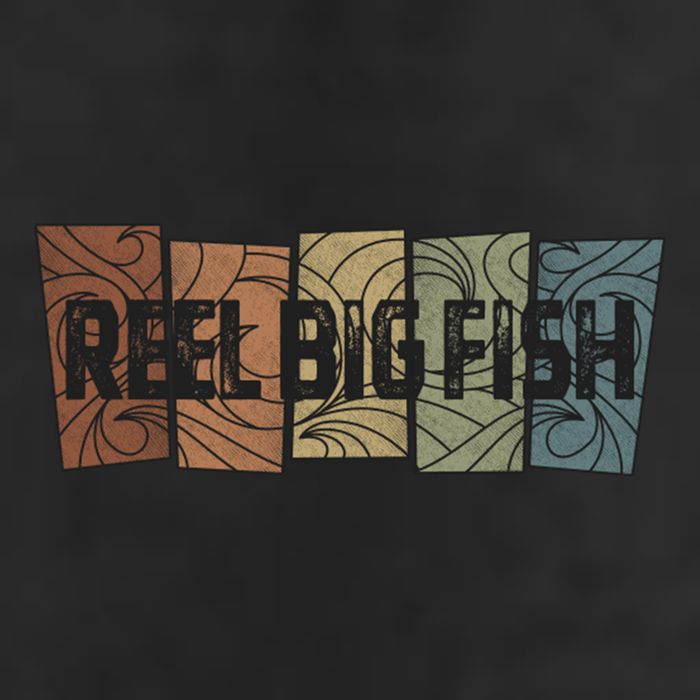Reel Big Fish Retro Pattern 12oz Stainless Steel Coffee Mug