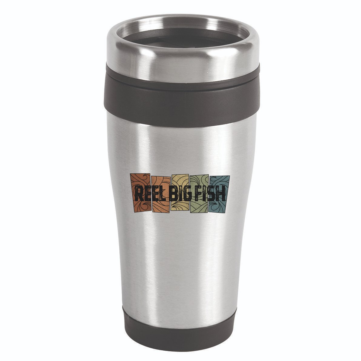 Reel Big Fish Retro Pattern 16oz Travel Tumbler