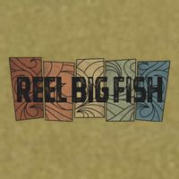 Reel Big Fish Retro Pattern Garment-Dyed Women's Muscle Tee