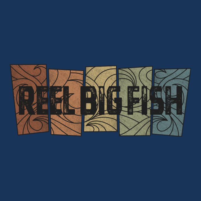 Reel Big Fish Retro Pattern Cool Comfort Performance Bucket Hat