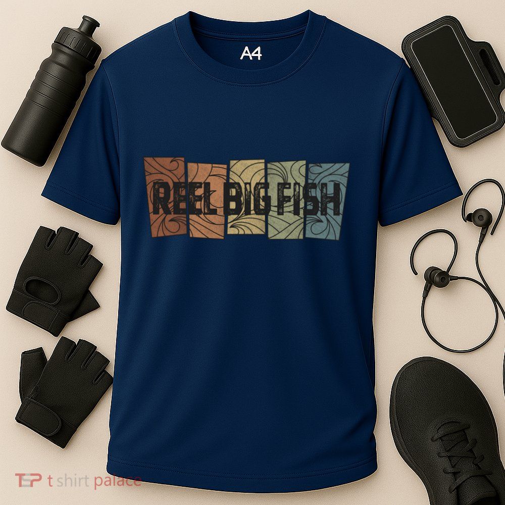 Reel Big Fish Retro Pattern Performance Shirt
