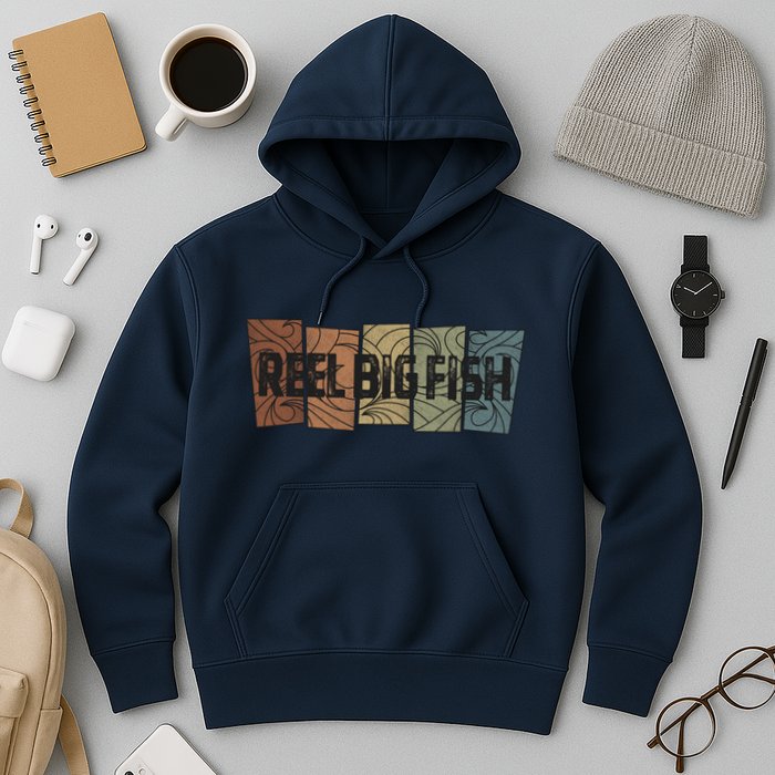 Reel Big Fish Retro Pattern Hoodie
