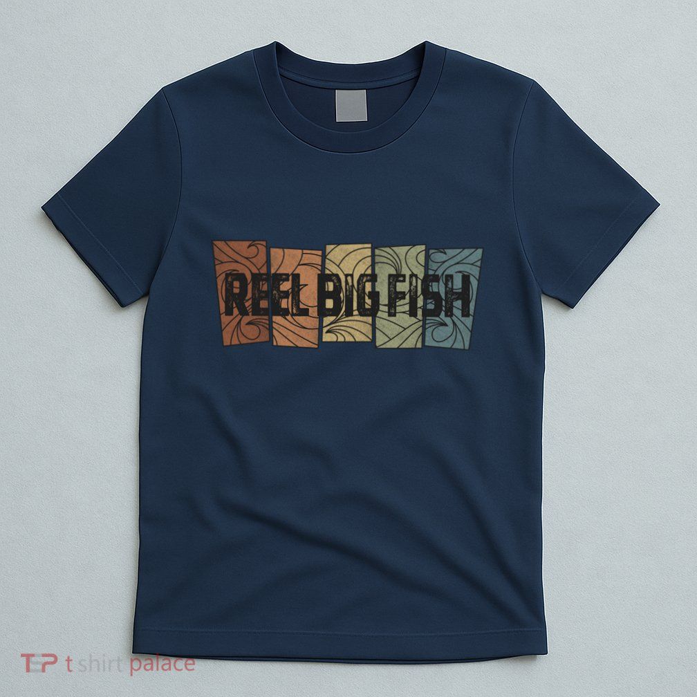 Reel Big Fish Retro Pattern T-Shirt