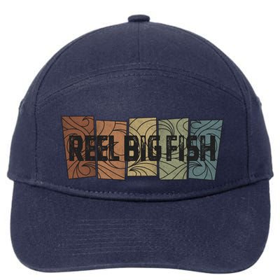 Reel Big Fish Retro Pattern 7-Panel Snapback Hat
