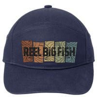 Reel Big Fish Retro Pattern 7-Panel Snapback Hat