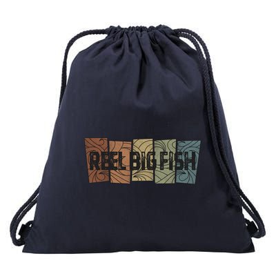 Reel Big Fish Retro Pattern Drawstring Bag