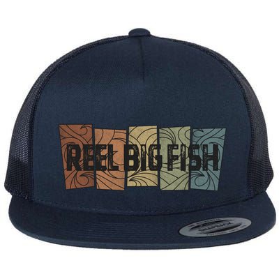 Reel Big Fish Retro Pattern Flatbill Hat