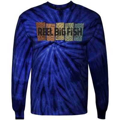 Reel Big Fish Retro Pattern Tie-Dye Long Sleeve Shirt