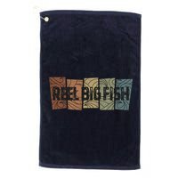 Reel Big Fish Retro Pattern Golf Towel