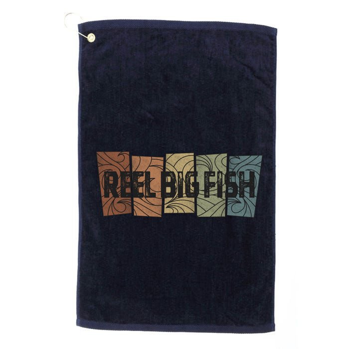 Reel Big Fish Retro Pattern Golf Towel
