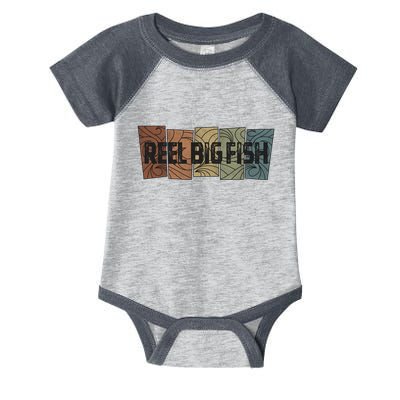 Reel Big Fish Retro Pattern Infant Baby Jersey Bodysuit
