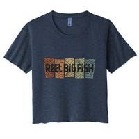Reel Big Fish Retro Pattern Crop Top