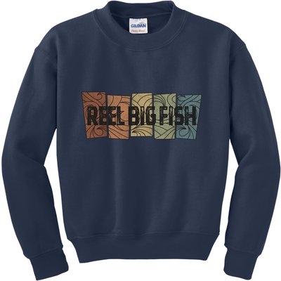 Reel Big Fish Retro Pattern Kids Sweatshirt