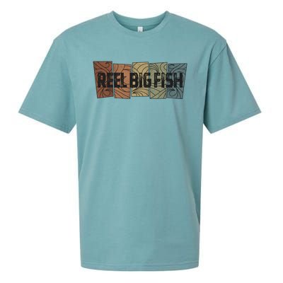 Reel Big Fish Retro Pattern Sueded Cloud Jersey T-Shirt