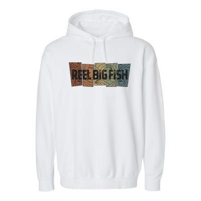 Reel Big Fish Retro Pattern Garment-Dyed Fleece Hoodie