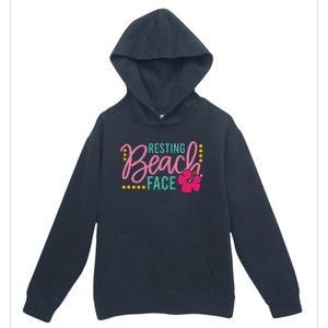 Resting Beach Face Funny Summer Urban Pullover Hoodie