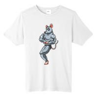 Rat Bodybuilding Fitness Gym Motivation Bodybuilder Tall Fusion ChromaSoft Performance T-Shirt