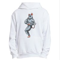 Rat Bodybuilding Fitness Gym Motivation Bodybuilder Urban Pullover Hoodie