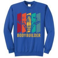 Retro Bodybuilding Fitness Gym Gift Vintage Bodybuilder Gift Sweatshirt