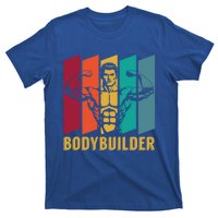 Retro Bodybuilding Fitness Gym Gift Vintage Bodybuilder Gift T-Shirt