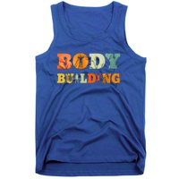 Retro Bodybuilding Fitness Gym Meaningful Gift Vintage Bodybuilder Cute Gift Tank Top