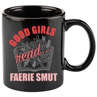 Romantasy Books Fairy Tales Spicy Book Lover Good Read 11oz C Handle Ceramic Mug