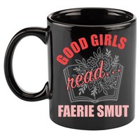 Romantasy Books Fairy Tales Spicy Book Lover Good Read 11oz C Handle Ceramic Mug