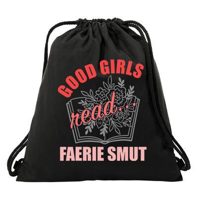 Romantasy Books Fairy Tales Spicy Book Lover Good Read Drawstring Bag