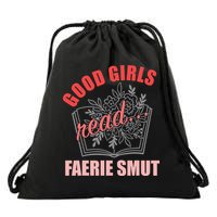 Romantasy Books Fairy Tales Spicy Book Lover Good Read Drawstring Bag