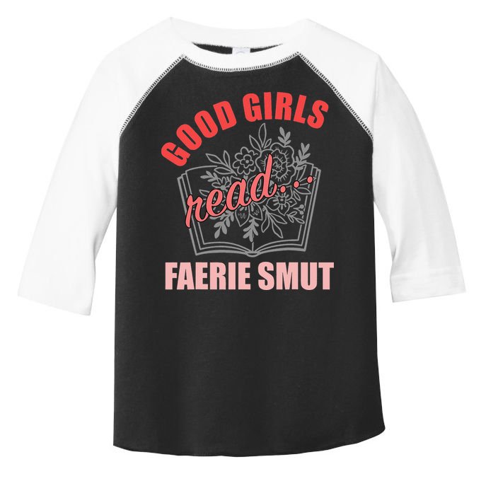 Romantasy Books Fairy Tales Spicy Book Lover Good Read Toddler Fine Jersey T-Shirt
