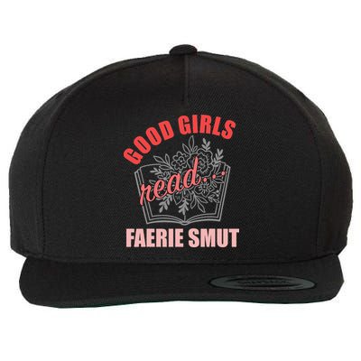 Romantasy Books Fairy Tales Spicy Book Lover Good Read Wool Snapback Cap