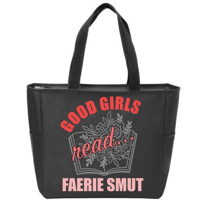 Romantasy Books Fairy Tales Spicy Book Lover Good Read Zip Tote Bag