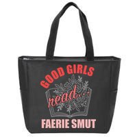 Romantasy Books Fairy Tales Spicy Book Lover Good Read Zip Tote Bag