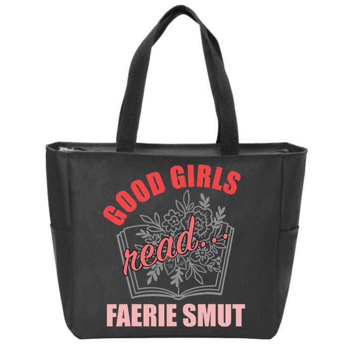 Romantasy Books Fairy Tales Spicy Book Lover Good Read Zip Tote Bag