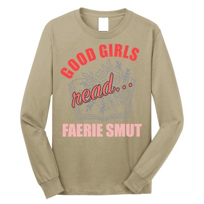 Romantasy Books Fairy Tales Spicy Book Lover Good Read Long Sleeve Shirt