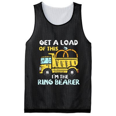 Ring Bearer Funny Wedding Party Truck Boy Mesh Reversible Basketball Jersey Tank