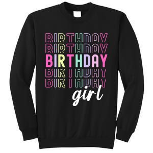 Retro Birthday For Girl Awesome Cute Birthday Party Sweatshirt