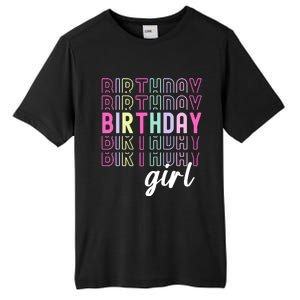 Retro Birthday For Girl Awesome Cute Birthday Party Tall Fusion ChromaSoft Performance T-Shirt