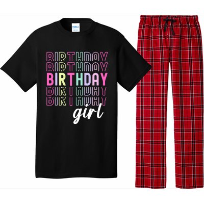 Retro Birthday For Girl Awesome Cute Birthday Party Pajama Set