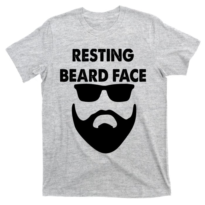 Resting Beard Face Funny Beard T-Shirt